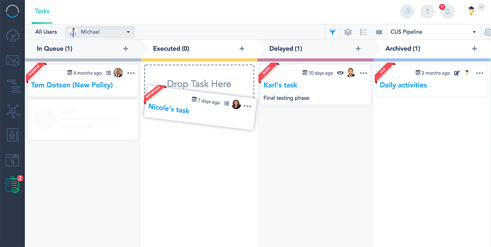 Team collaboration on campaigns