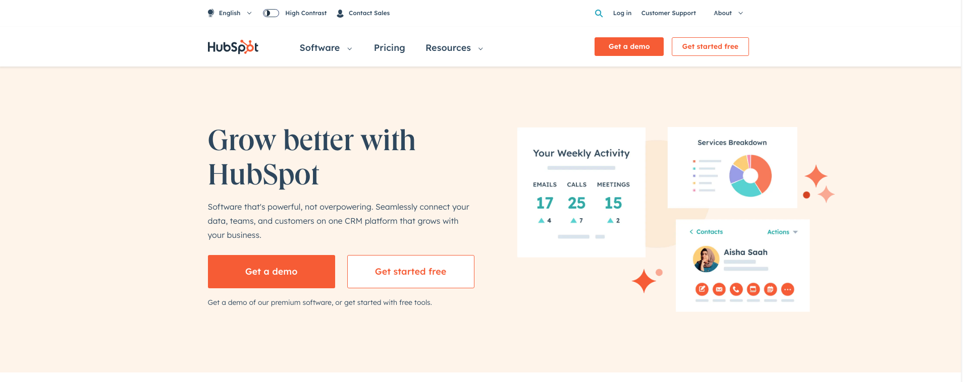 HubSpot-Homepage