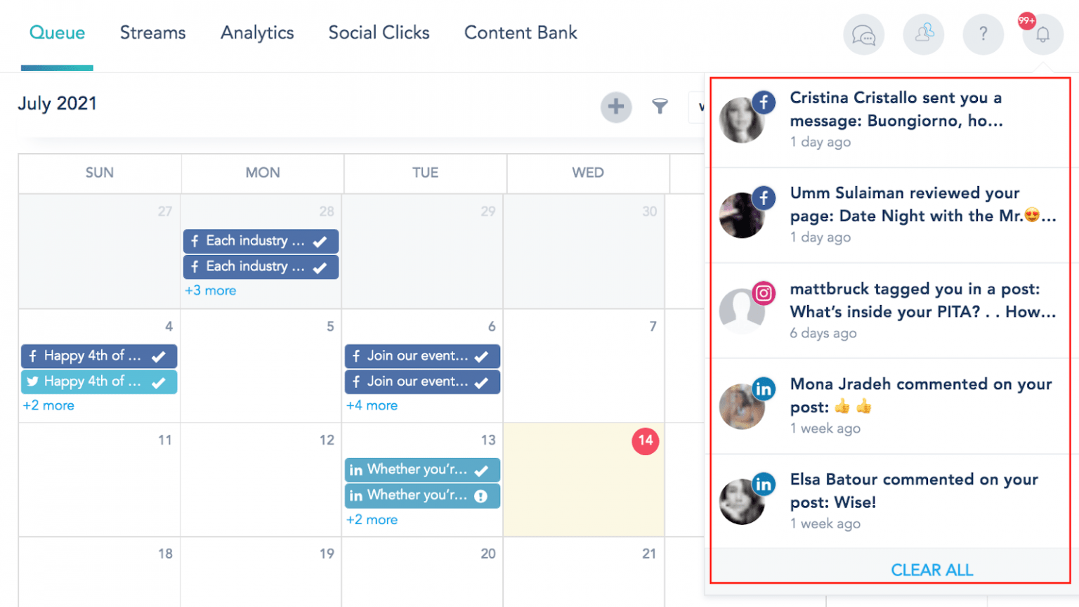 Manage all your social media in one place